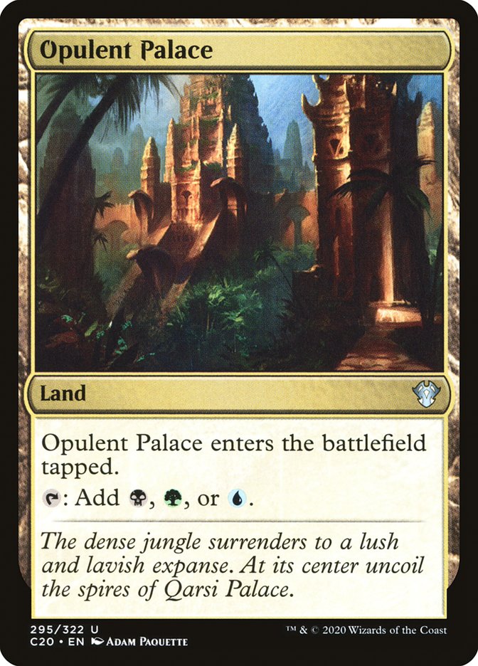 Opulent Palace [Commander 2020] | Good Games North