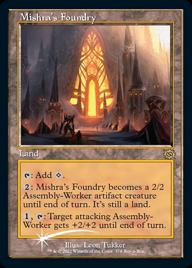 Mishra's Foundry (Retro) (Buy-a-Box) [The Brothers' War] | Good Games North