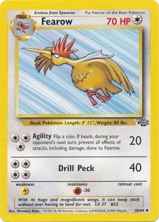 Fearow (36/64) [Jungle Unlimited] | Good Games North