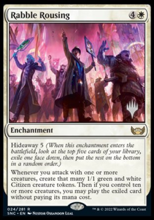 Rabble Rousing (Promo Pack) [Streets of New Capenna Promos] | Good Games North