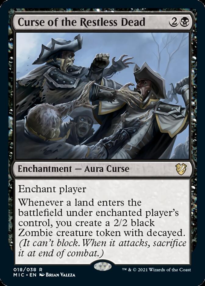 Curse of the Restless Dead [Innistrad: Midnight Hunt Commander] | Good Games North