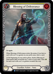 Blessing of Deliverance (Yellow) [U-WTR055] (Welcome to Rathe Unlimited)  Unlimited Rainbow Foil | Good Games North