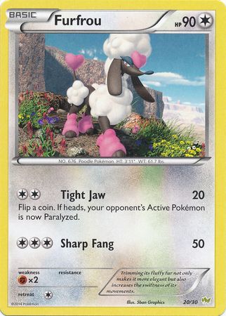 Furfrou (20/30) [XY: Trainer Kit - Noivern] | Good Games North