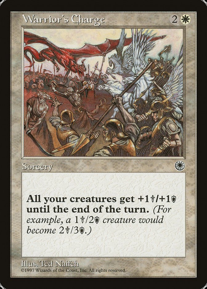 Warrior's Charge (No Flavor Text) [Portal] | Good Games North