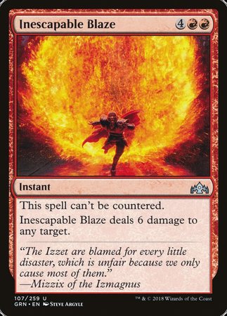 Inescapable Blaze [Guilds of Ravnica] | Good Games North