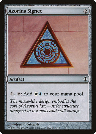 Azorius Signet [Archenemy] | Good Games North