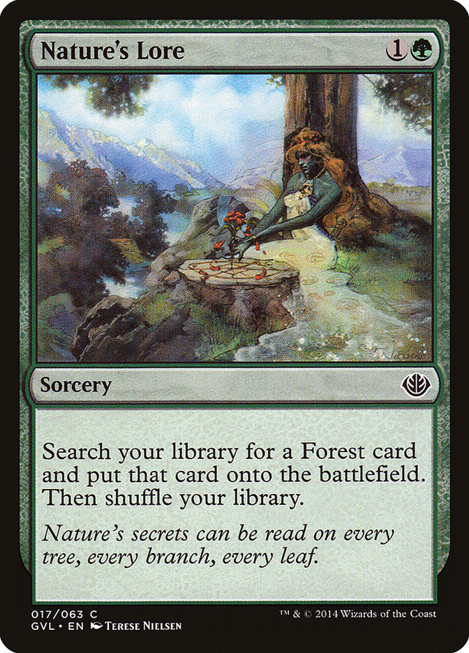 Nature's Lore (Garruk vs. Liliana) [Duel Decks Anthology] | Good Games North