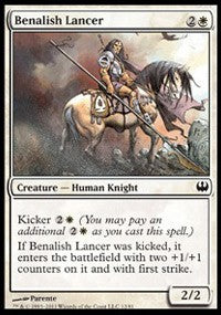 Benalish Lancer [Duel Decks: Knights vs. Dragons] | Good Games North