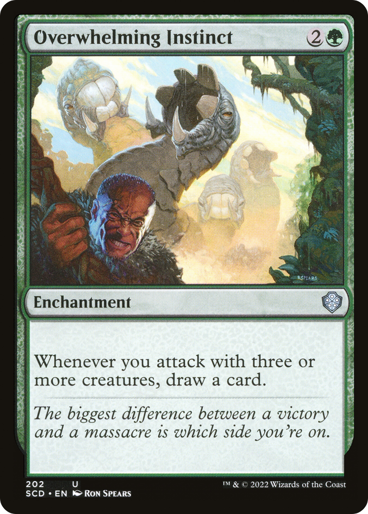 Overwhelming Instinct [Starter Commander Decks] | Good Games North