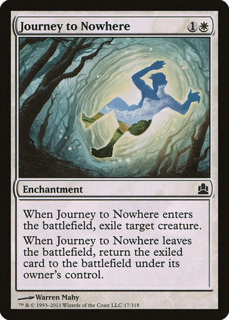 Journey to Nowhere [Commander 2011] | Good Games North