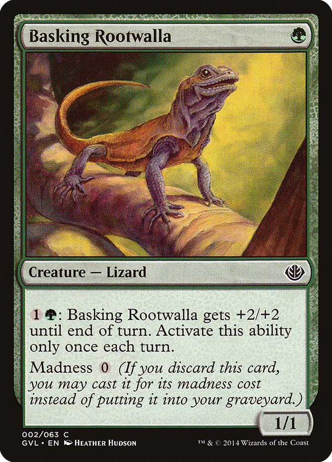 Basking Rootwalla (Garruk vs. Liliana) [Duel Decks Anthology] | Good Games North