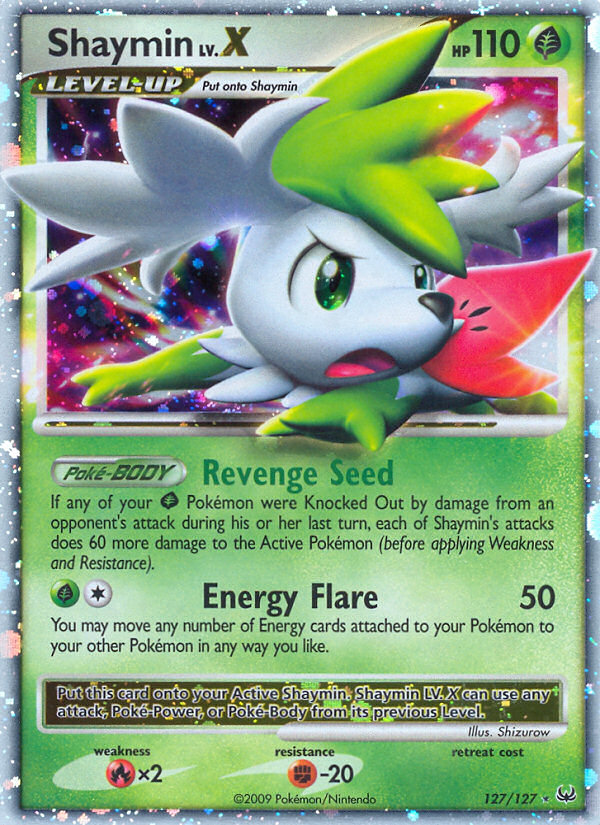 Shaymin LV.X (127/127) [Platinum: Base Set] | Good Games North