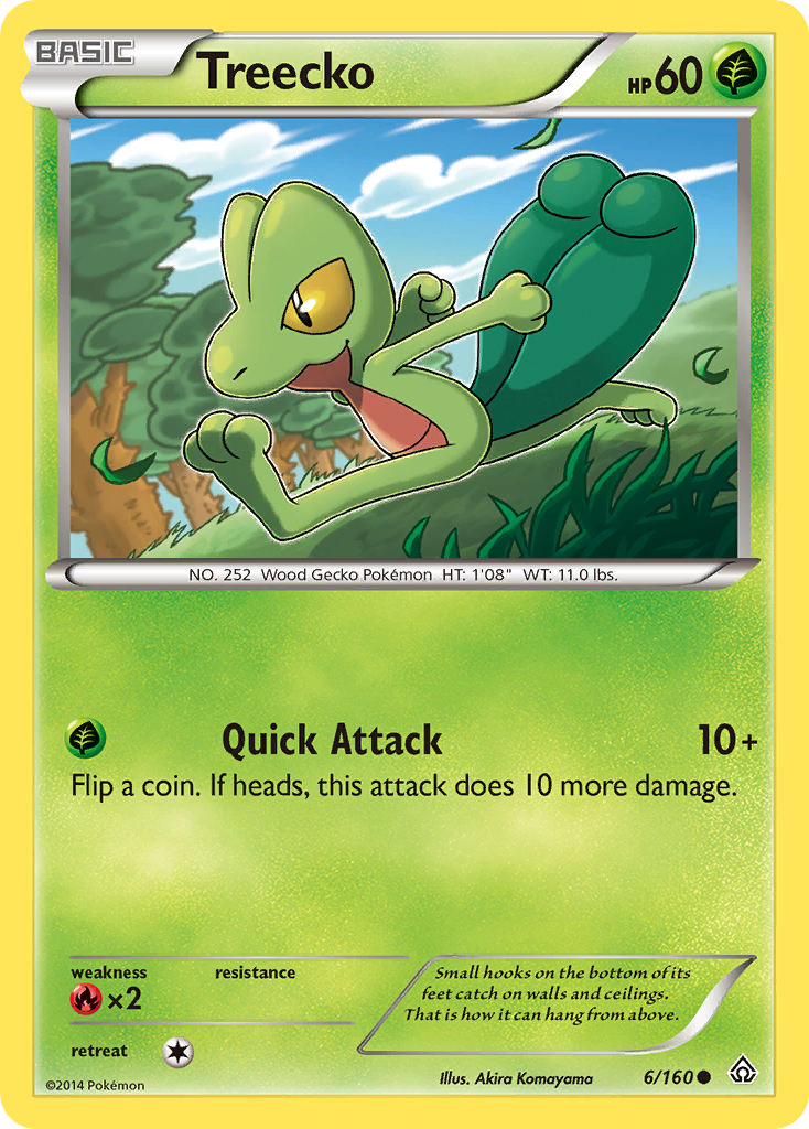 Treecko (6/160) [XY: Primal Clash] | Good Games North