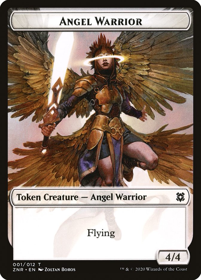 Angel Warrior Token [Zendikar Rising] | Good Games North
