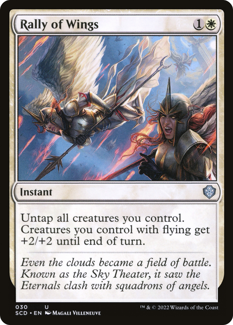 Rally of Wings [Starter Commander Decks] | Good Games North