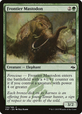 Frontier Mastodon [Fate Reforged] | Good Games North