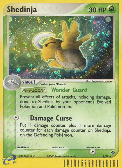 Shedinja (11/97) [EX: Dragon] | Good Games North