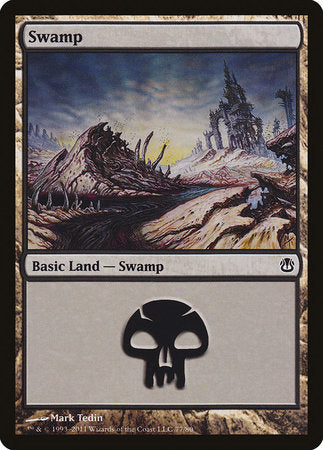 Swamp (77) [Duel Decks: Ajani vs. Nicol Bolas] | Good Games North