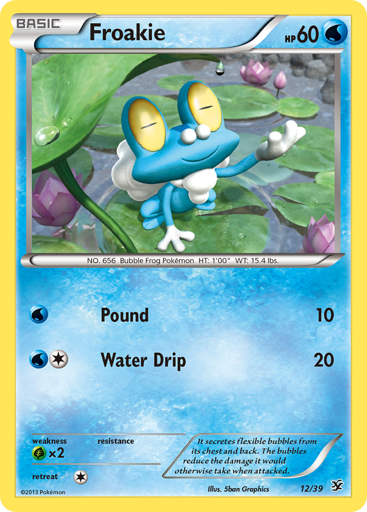Froakie (12/39) [XY: Kalos Starter Set] | Good Games North