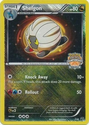 Shelgon (7/20) (Regional Championship) [Black & White: Dragon Vault] | Good Games North