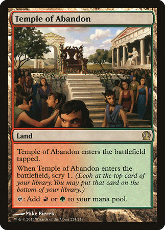 Temple of Abandon [Theros] | Good Games North
