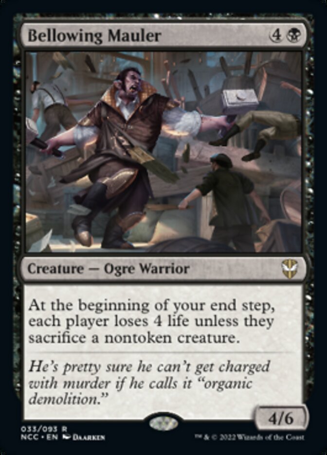 Bellowing Mauler [Streets of New Capenna Commander] | Good Games North