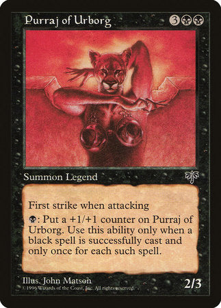 Purraj of Urborg [Mirage] | Good Games North