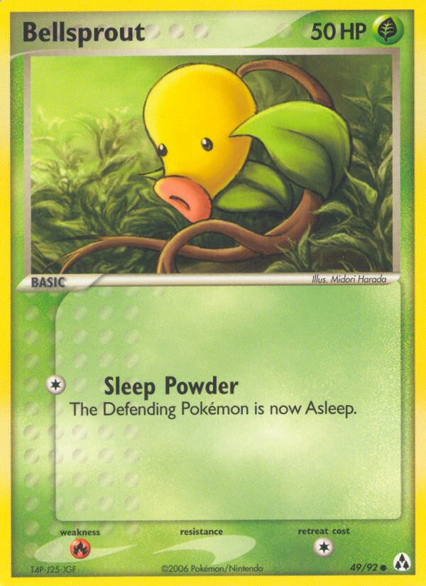 Bellsprout (49/92) [EX: Legend Maker] | Good Games North