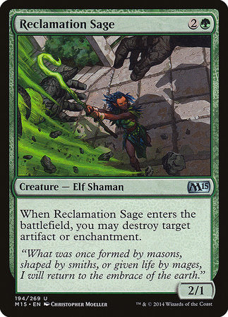 Reclamation Sage [Magic 2015] | Good Games North