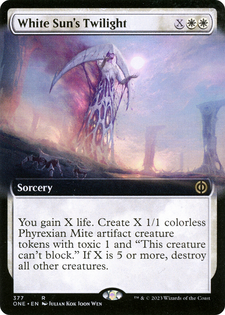 White Sun's Twilight (Extended Art) [Phyrexia: All Will Be One] | Good Games North
