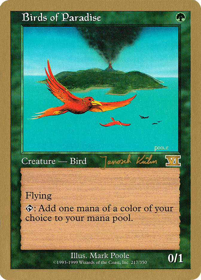 Birds of Paradise (Janosch Kuhn) [World Championship Decks 2000] | Good Games North
