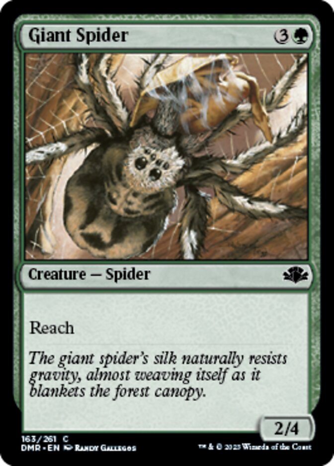 Giant Spider [Dominaria Remastered] | Good Games North