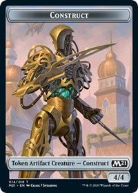 Construct // Goblin Wizard Double-sided Token [Core Set 2021 Tokens] | Good Games North