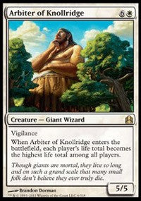 Arbiter of Knollridge [Commander 2011] | Good Games North