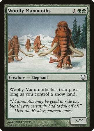 Woolly Mammoths [Coldsnap Theme Decks] | Good Games North