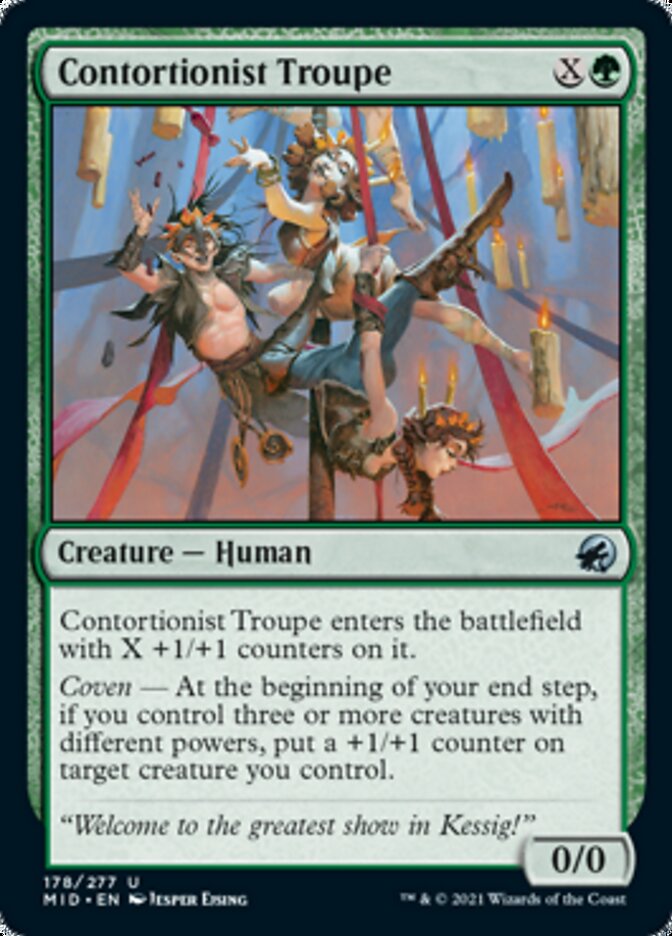 Contortionist Troupe [Innistrad: Midnight Hunt] | Good Games North