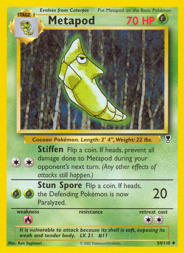 Metapod (54/110) [Legendary Collection] | Good Games North