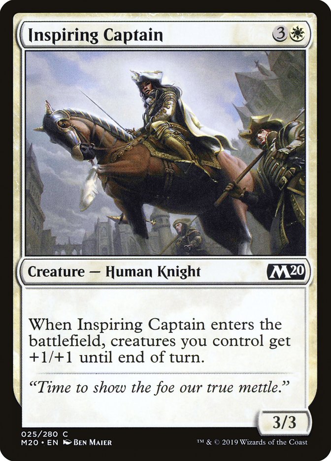 Inspiring Captain [Core Set 2020] | Good Games North