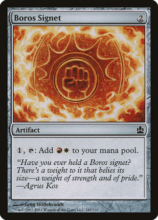 Boros Signet [Commander 2011] | Good Games North
