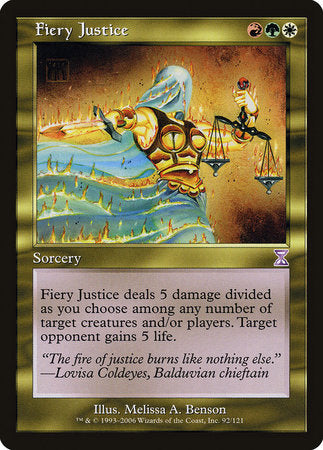 Fiery Justice [Time Spiral Timeshifted] | Good Games North