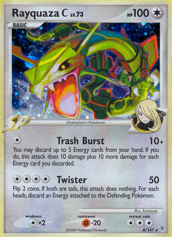 Rayquaza C (8/147) [Platinum: Supreme Victors] | Good Games North