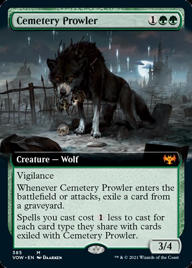 Cemetery Prowler (Extended) [Innistrad: Crimson Vow] | Good Games North
