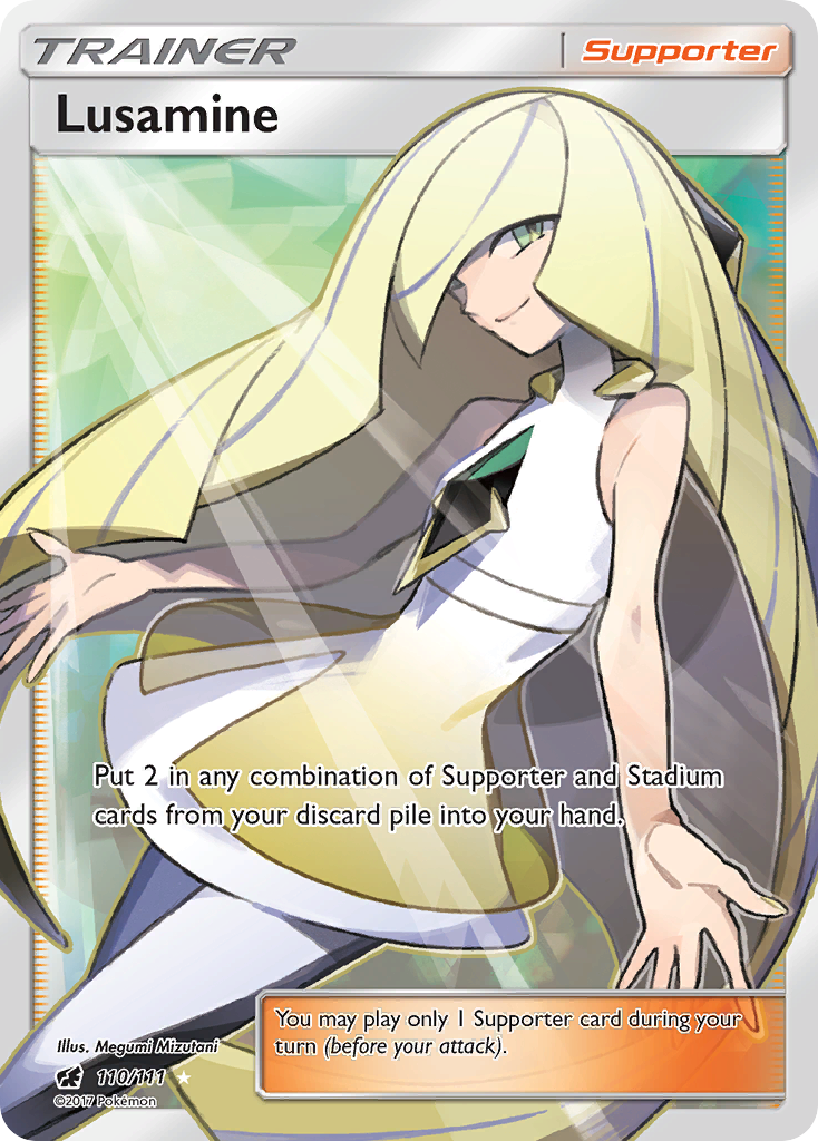 Lusamine (110/111) [Sun & Moon: Crimson Invasion] | Good Games North