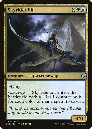 Skyrider Elf [Battle for Zendikar] | Good Games North