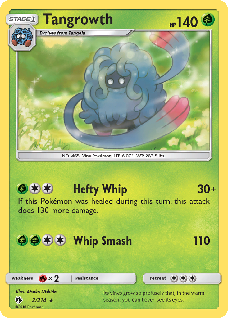 Tangrowth (2/214) [Sun & Moon: Lost Thunder] | Good Games North