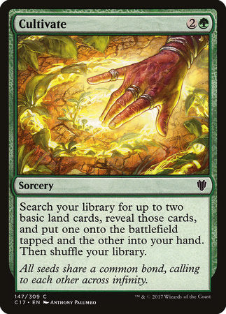 Cultivate [Commander 2017] | Good Games North