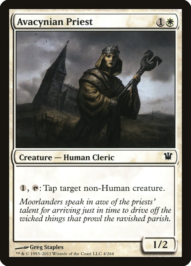 Avacynian Priest [Innistrad] | Good Games North