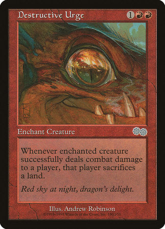 Destructive Urge [Urza's Saga] | Good Games North