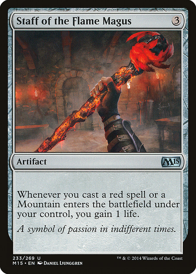 Staff of the Flame Magus [Magic 2015] | Good Games North