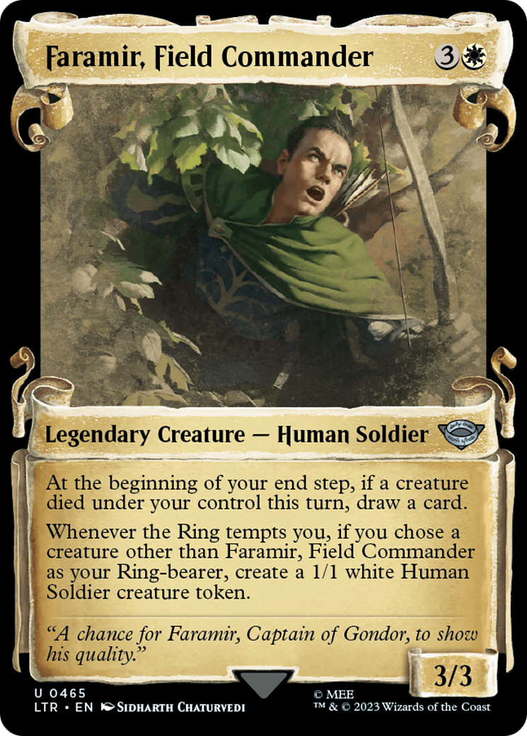 Faramir, Field Commander [The Lord of the Rings: Tales of Middle-Earth Showcase Scrolls] | Good Games North